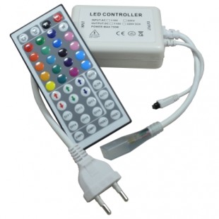 Контроллер RGB с пультом для светодиодных лент General, 700 Вт., 512112