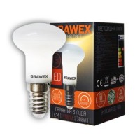 Лампа светодиодная Brawex (Рефлекторная R39) 3,5Вт., Тёплый белый свет, цоколь Е14, Р-03