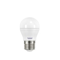 Комплект из 3-х светодиодных ламп General (шарик матовый) 8Вт., Холодный белый свет, цоколь Е27, 691500