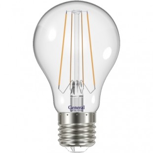 Лампа светодиодная филаментная General (грушевидная) 13Вт., Нейтральный белый свет, цоколь Е27, 646000