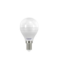 Лампа светодиодная General (шарик матовый) 8Вт., Нейтральный белый свет, цоколь Е14, 641000
